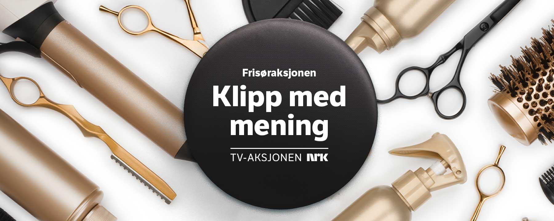 Prosjektbilde for Frisør team Seiersborg Videregående skole støtter TV-aksjonen